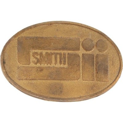 New Smith Tool Rock Bit Drilling Oil Field Oilfield Mining NOS Vtg Belt Buckle