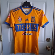17/18 - Jersey TIGRES UANL Home - Retro - Football Soccer  - Small Stretch