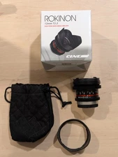 ROKINON 12mm T2.2 Cine Wide Angle Lens for Micro Four Thirds MFT