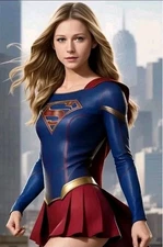 4x6  Color Photo Print Women Famous Fan Art ai Fantasy superhero cosplay V24