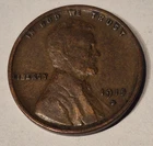 1915 D Lincoln Wheat Cent, in Very Good Condition