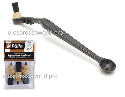 Set of 3 Pallo Coffee Tool Replacement Brush Bristles