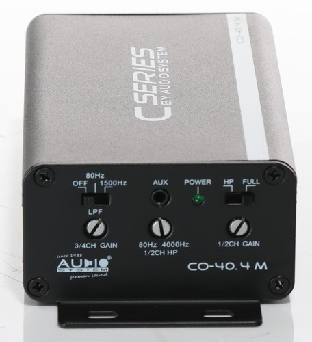 Audio System CO-40.4 M 4-Kanal IC-Verstärker 240 Watt RMS - Bild 14 von 15
