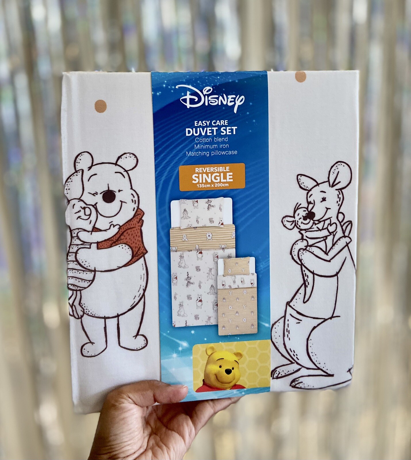 Disney Winnie The Pooh Reversible Single Duvet Set By At Asda for sale online eBay