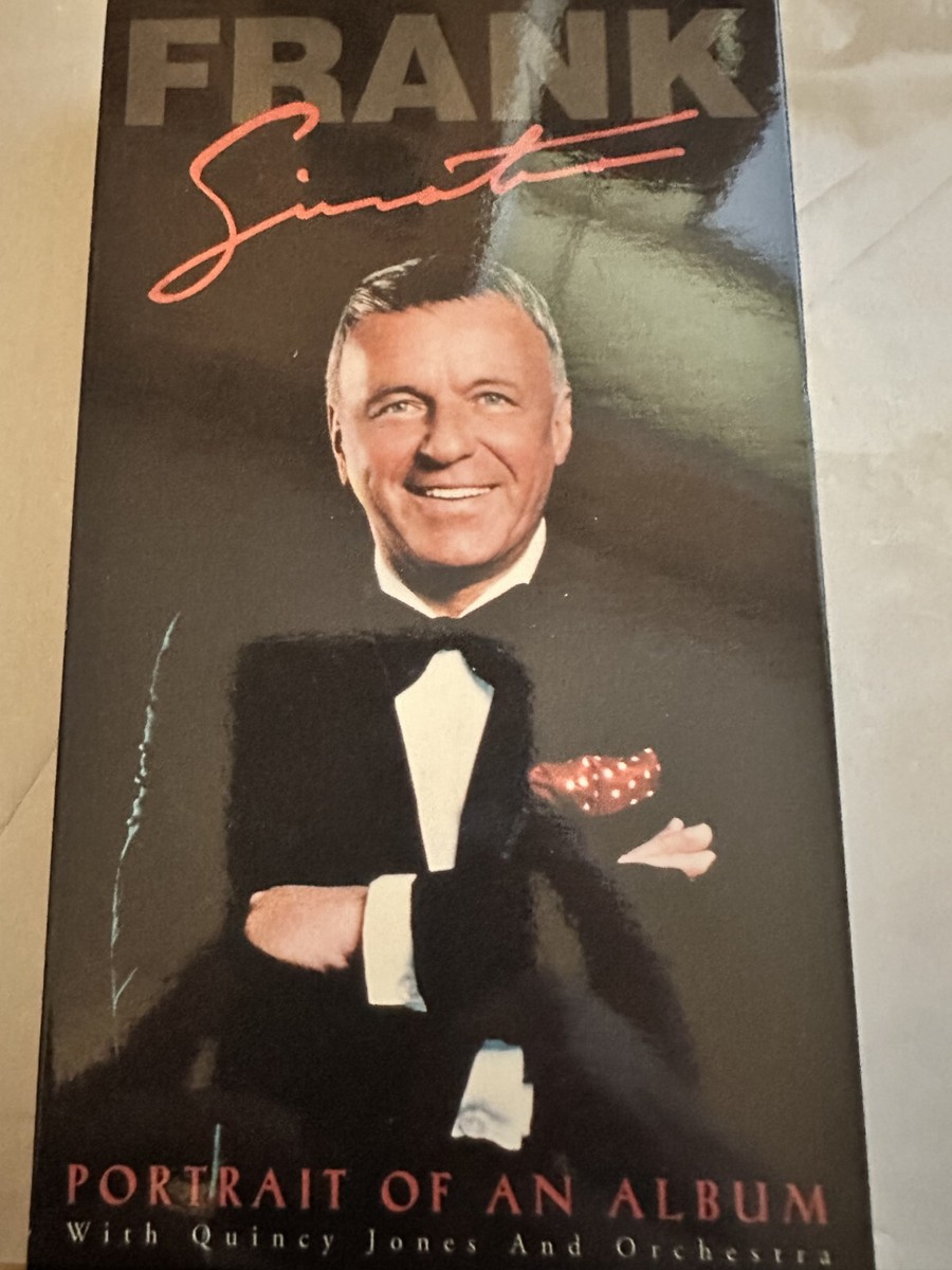 VHS Frank Sinatra Portrait Of An Album With Quincy Jones And  