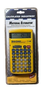 Calculated Industries Material Estimator Calculatator Model 4019 Brand New