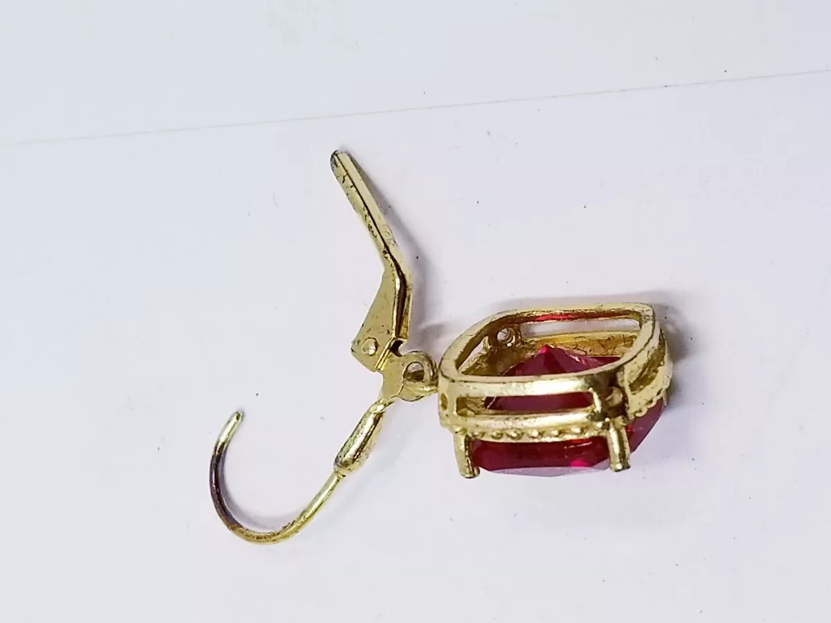 Jas Jacobs Beautiful Gold Plated Sterling Silver 10ctw Cushion Cut