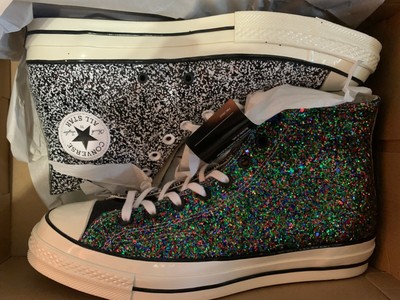 converse sparkle shoes