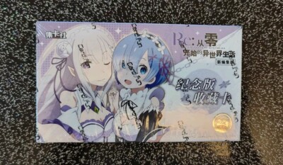Display Re:Zero - Card Fun - Starting Life In Another World Neu New/Sealed 