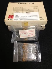 1.3 Ohms First Ohm Axial Carbon Film Resistor 5% Tol. 1/4w (200 Pcs) RCF25BK103J