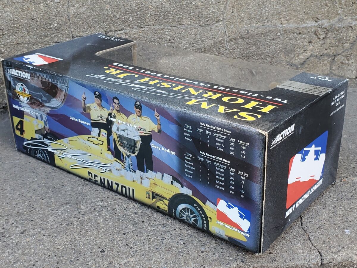 Action 2001 2002 Sam Hornish Jr 2 Time Champion Indy Car G Action 2001 2002 Sam Hornish Jr 2 Time Champion Indy Car G