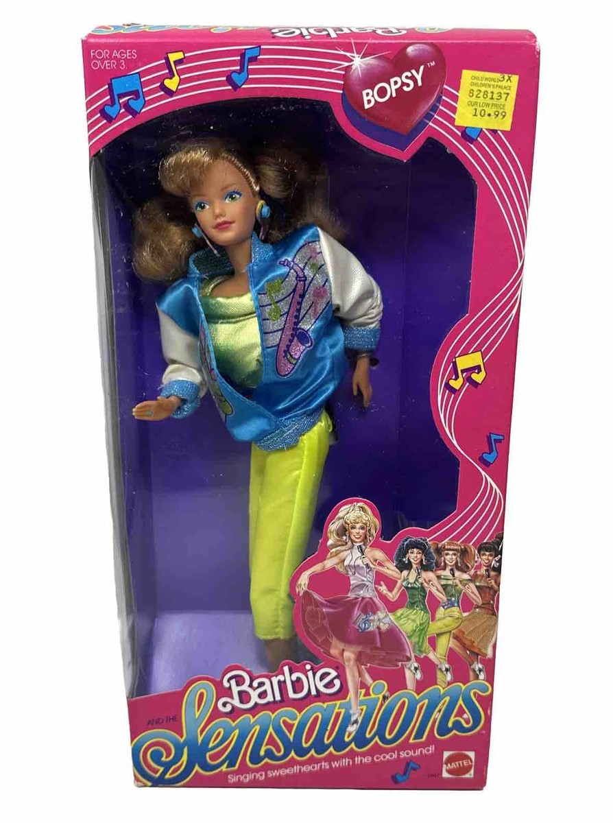ハーモニーパストラル　アンソロジー NIB Vintage Barbie and The Sensations BOPSY Doll Mattel 1987