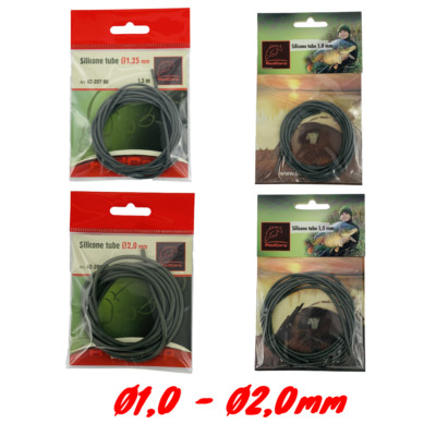 1,66 /m Anti Tangle Tube Silikon Schlauch Carp Rig Karpfenmontage Tackle Behr