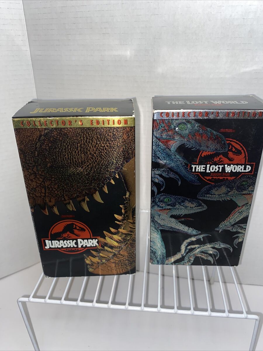 Jurassic Park/The Lost World VHS COLLECTOR'S EDITION Lot Of
