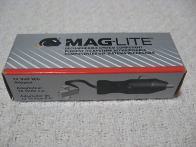 Vintage Mag-lite 12 Volt D/C Adapter Rechargeable System Component Model ARXX045