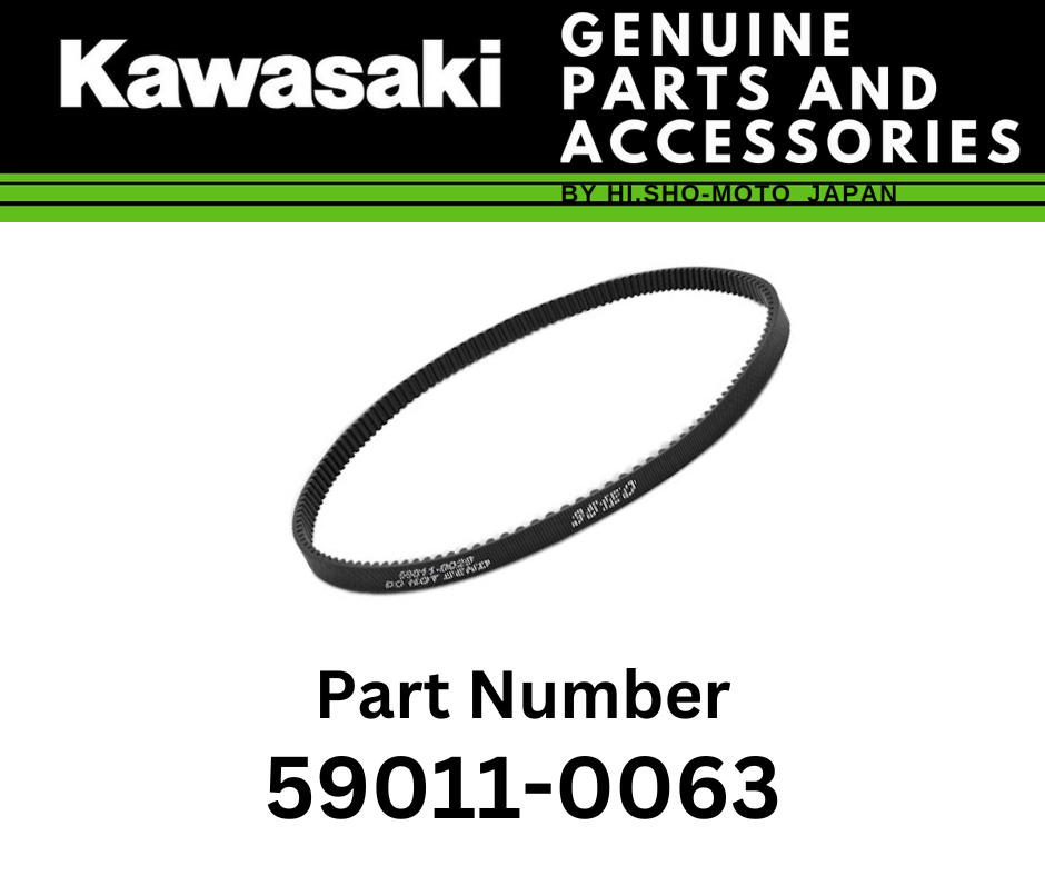 KAWASAKI Genuine OEM Part 59011-0063 Belt Drive, 139T | eBay