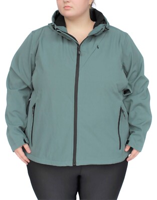 New Snow Country Outerwear Women's Plus 1X 2X 3X 4X 5X 6X SoftShell Jacket  Seafm