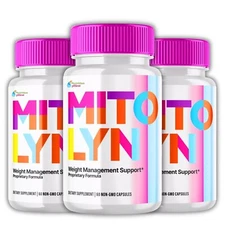 Mitolyn Advanced Weight Loss Support Mito Lyn Maximum Strength 60ct 3 Pack USA