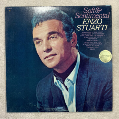 ENZO STUARTI Soft & Sentimental 1960 - Epic LN 24216 - VG+