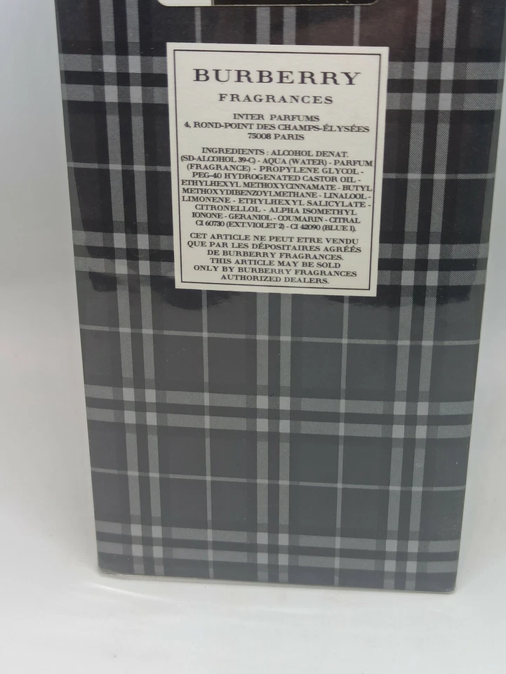 Burberry Brit para hombre después del afeitado nuevo y sellado 3,3 oz 100 ml nuevo en caja Foto 3 de 4