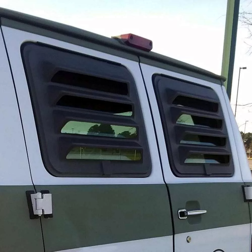 Chevy van window louvers deals