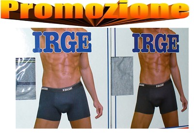 SLIP BOXER UOMO IRGE VARI COLORI MUTANDA SLIP BOXER ELASTICO