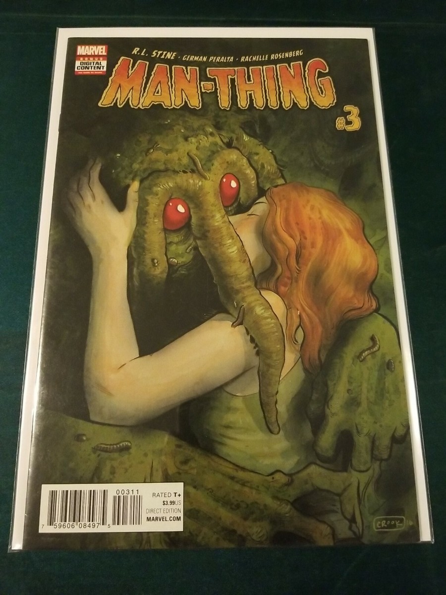 Man-Thing #3 (R.L.Stine) Tyler Crook Cover NM | eBay