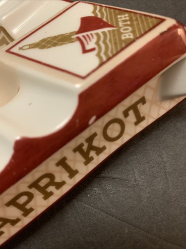 Konigel. Pr. Tettau Porcelain Both Germany Liqueur Cigar Ashtray Advertising - Picture 10 of 12