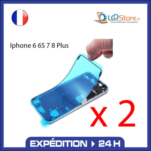 ✅ 2x Joint d'étanchéité autocollant waterproof adhésif iPhone 6 6S 7 8 Plus  - Photo 1/2