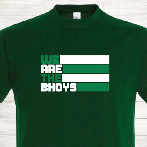 Celtic FC We are the Bhoys The Hoops The Celts Glasgow Celtic Green T Shirt - Picture 5 of 15