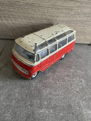 DINKY TOYS COUPÉ MERCÉDES BENZ 300 SE REF 593 MECCANO 1963 BON ÉTAT ROUGE