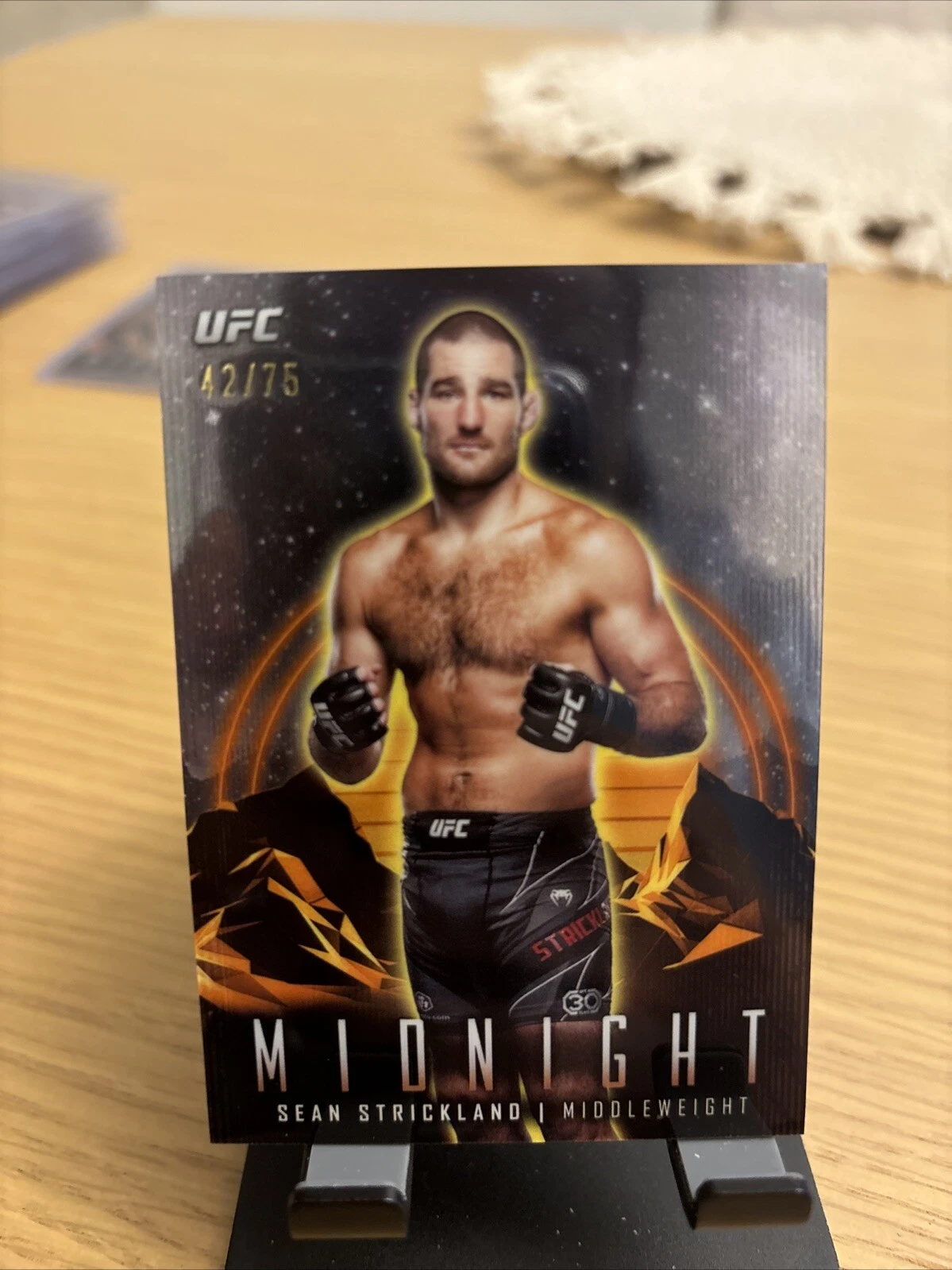 2024 Topps Midnight Sean Strickland /75 Dusk