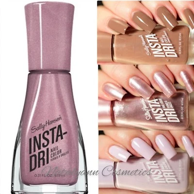 SALLY HANSEN INSTA DRI NAIL POLISH / VARNISH FAST DRY- new stock- FREE P&P