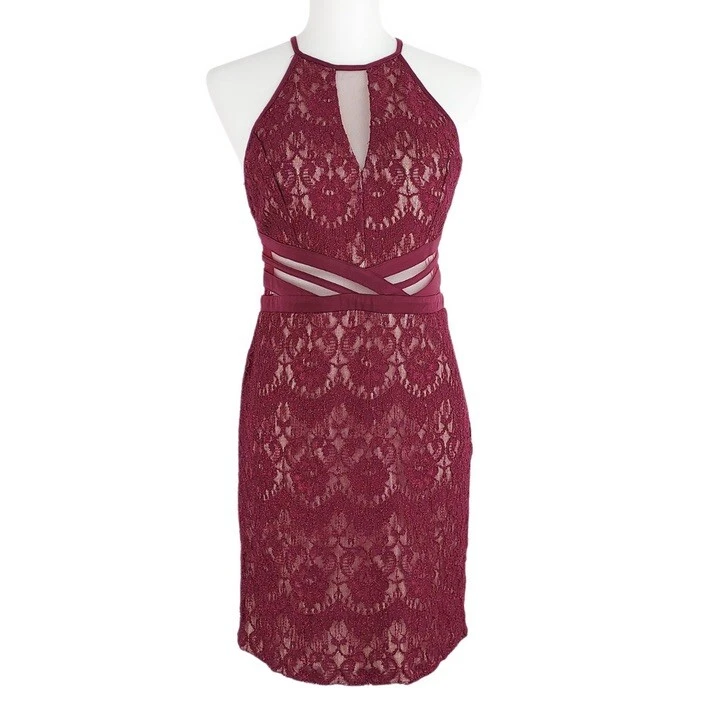 Macy's red evening best sale dresses