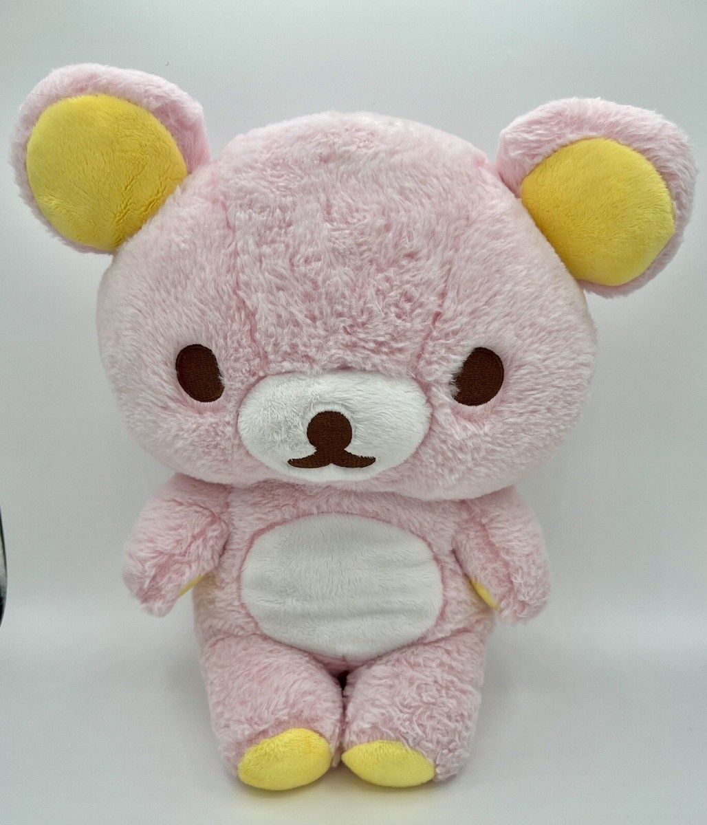 San-x Rilakkuma Bear Plush Pink Stuffed Toy 16