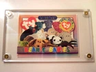 NOS Ty Beanie Babies Sealed Card Plastic Case 6-25-94 Vintage Collectible VHTF