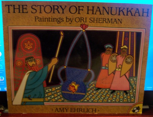 The Story of Hanukkah by Amy Ehrlich/Ori Sherman, Puffin Pied Piper PB, 1989 - 第 1/2 張圖片