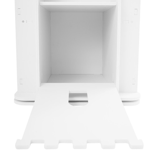 Kids Bookshelf, Castle Rotating Bookshelf , 360° Rotating Children's Bookshelf - Picture 17 of 18