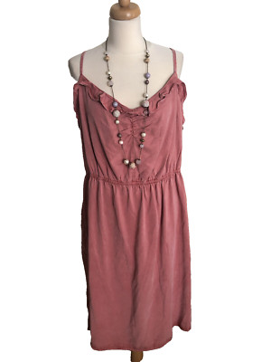 *SOMMERKLEID* VIOLETA BY MNG* GR.3XL XXL LACHSFARBEN  PLUSSIZE* CURVY* HAPPY**