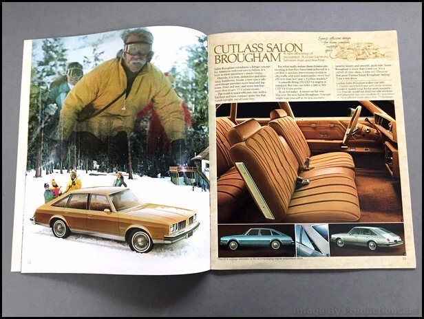 1978 Oldsmobile 28-page Car Olds Brochure Catalog - Starfire Omega Cutlass Salon Foto 4 de 4