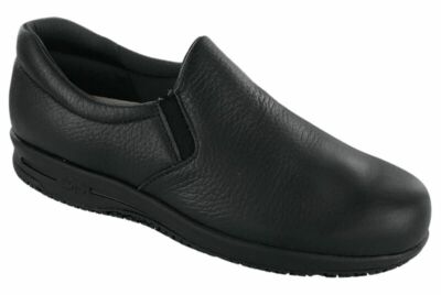 comfortable black non slip shoes