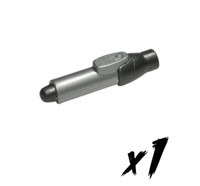 1X Lego 35809Pb03 • Pinsel • Flat Silver