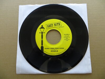 Edsels   Rama Lama Ding Dong / Bells - Lost Nite Records LN-206 7'' Single VG+
