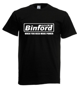 Herren T-Shirt l Binford Tools When You Need More Power l Größe bis 5XL