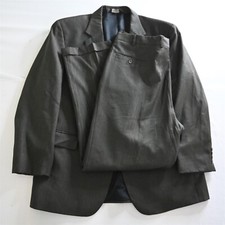 Jos A Bank 46R 38x32 Herringbone Wool Cashmere Flannel Mens Jacket Pants Suit