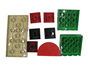 LEGO Duplo Thomas the Train Set 5554 9 Replacement Pieces Bricks Tidmouth Shed