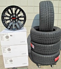 22 Gmc Sierra Yukon Style Gloss Black Wheels Ca93 With Tires