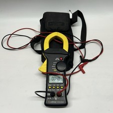 Amprobe AC/DC 3000 Digital Clamp On Multimeter True RMS Meter w/ Case