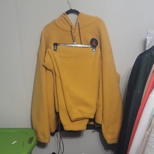 Jordan Men s Yellow/Black Fleece 2-Pc Hoodie Pants Sweatsuit 3XL DH1110-781