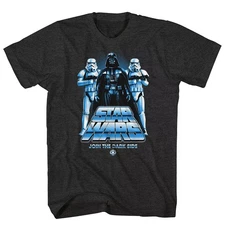 Star Wars T-Shirt Men's Join The Dark Side Graphic Print Tee